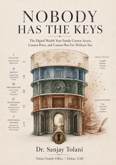 A5 cover of Nobody Has the Keys by Dr. Sanjay Tolani